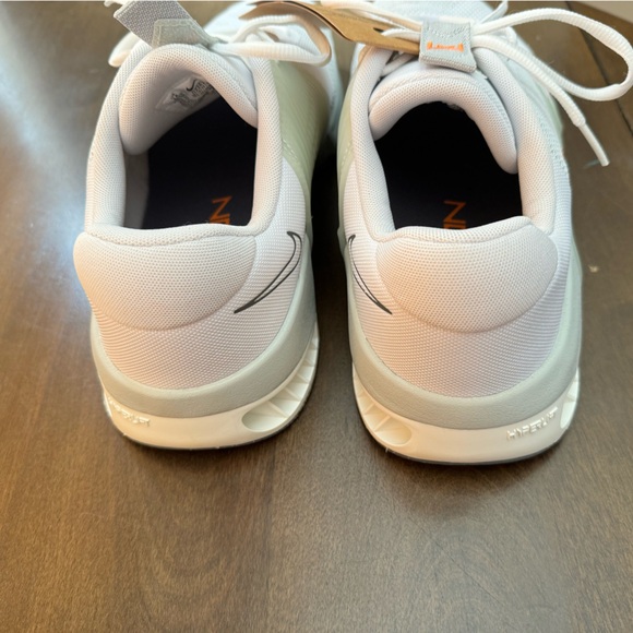 Nike Metcon 9 | Men’s Size 14 | White/Silver/Orange - Picture 5 of 8